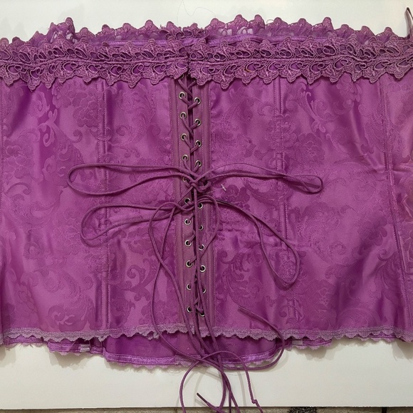 Vintage purple lavender corset Fredrick's of Hollywood - Picture 4 of 7